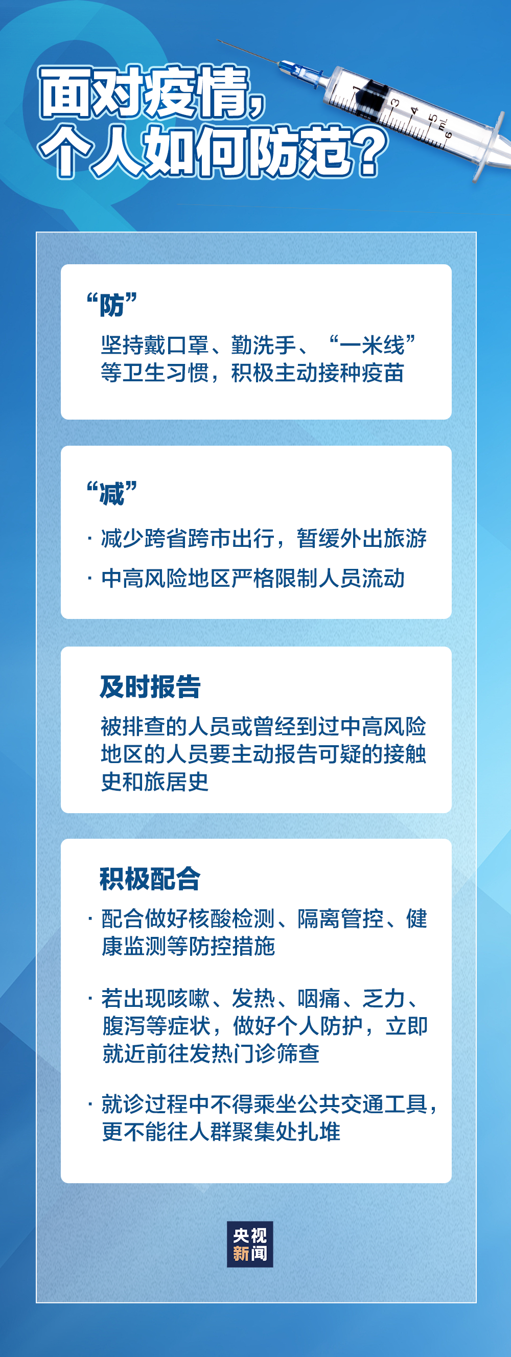 官方最新防控任务指南发布